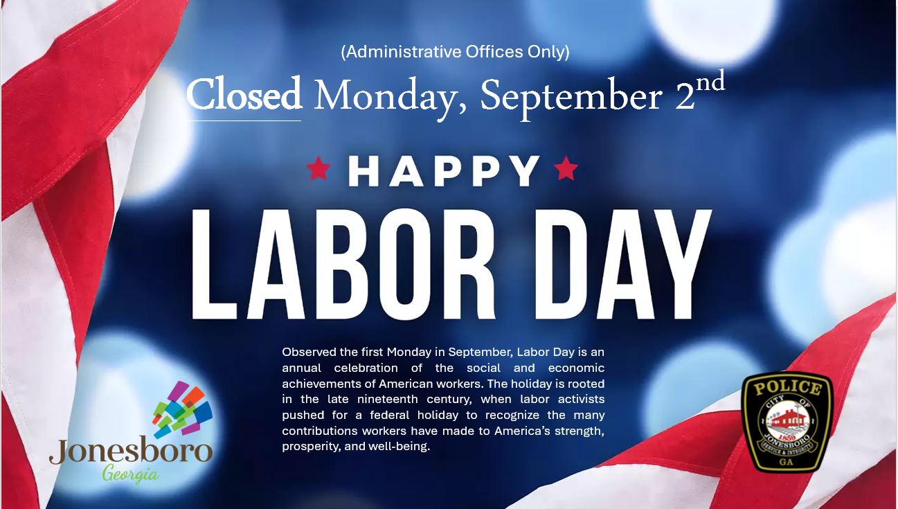 Labor Day Closure